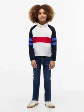 Jeans slim fit elasticizzati per bambini