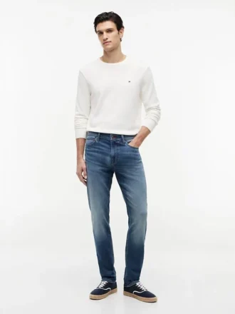 Jeans slim in denim THFlex Knit