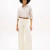 Jeans utility a vita alta, elasticizzati e a gamba larga Jeans utility a vita alta, elasticizzati e a gamba larga