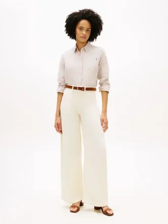 Jeans utility a vita alta, elasticizzati e a gamba larga Jeans utility a vita alta, elasticizzati e a gamba larga