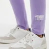 Leggings da bambina con logo Tommy in stile college