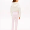 Leggings da bambina con logo Tommy in stile college