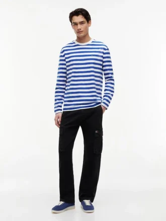 Maglietta a righe a maniche lunghe Tommy Jeans