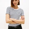 Maglietta a righe con collo rotondo Favorite Maglietta a righe con collo rotondo Favorite