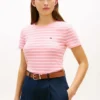 Maglietta a righe con collo rotondo Favorite Maglietta a righe con collo rotondo Favorite