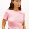 Maglietta a righe con collo rotondo Favorite Maglietta a righe con collo rotondo Favorite