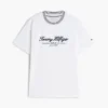 Maglietta a righe con logo in stile nautico Maglietta a righe con logo in stile nautico