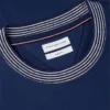 Maglietta a righe con logo in stile nautico Maglietta a righe con logo in stile nautico