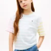 Maglietta a righe miste per bambini Maglietta a righe miste per bambini