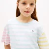 Maglietta a righe miste per bambini Maglietta a righe miste per bambini