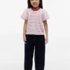 Maglietta a righe per bambini Maglietta a righe per bambini