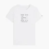 Maglietta con logo H floreale Maglietta con logo H floreale