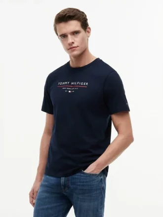 Maglietta con logo Hilfiger