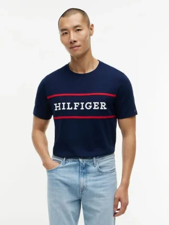 Maglietta con logo Hilfiger