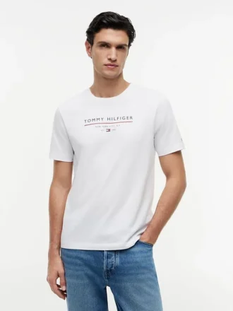 Maglietta con logo Hilfiger