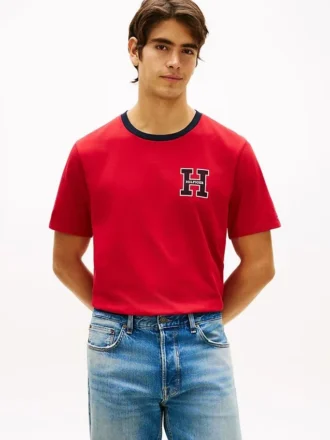 Maglietta con logo Hilfiger
