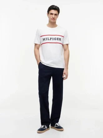 Maglietta con logo Hilfiger