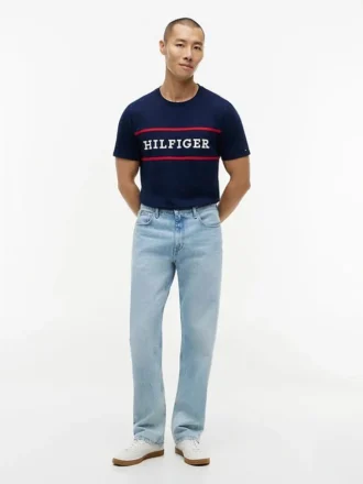 Maglietta con logo Hilfiger