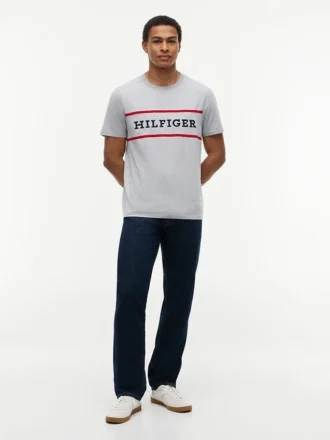 Maglietta con logo Hilfiger