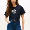 Maglietta con logo Hilfiger Crest Maglietta con logo Hilfiger Crest