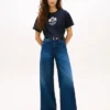 Maglietta con logo Hilfiger Crest Maglietta con logo Hilfiger Crest