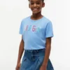 Maglietta con logo Hilfiger in paillettes per bambini Maglietta con logo Hilfiger in paillettes per bambini