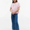 Maglietta con logo Hilfiger in paillettes per bambini Maglietta con logo Hilfiger in paillettes per bambini