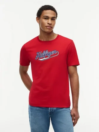 Maglietta con logo Hilfiger Varsity