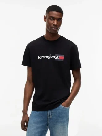 Maglietta con logo Tommy Jeans