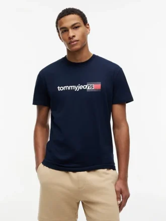 Maglietta con logo Tommy Jeans
