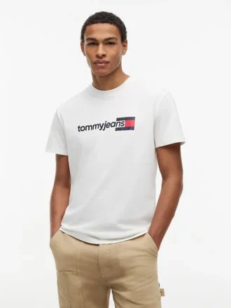 Maglietta con logo Tommy Jeans