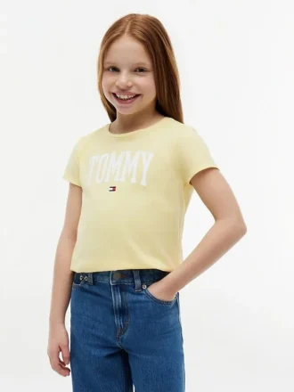 Maglietta con logo Tommy per bambini Maglietta con logo Tommy per bambini