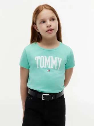 Maglietta con logo Tommy per bambini