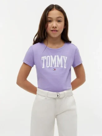 Maglietta con logo Tommy per bambini