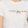 Maglietta con logo Tommy ricamato Maglietta con logo Tommy ricamato