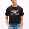 Maglietta con logo Tommy Varsity Maglietta con logo Tommy Varsity