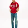 Maglietta con logo Tommy Varsity Maglietta con logo Tommy Varsity