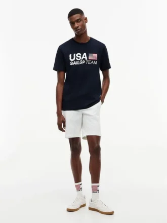 Maglietta con logo Tommy x US SailGP Team
