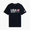 Maglietta con logo Tommy x US SailGP Team Maglietta con logo Tommy x US SailGP Team