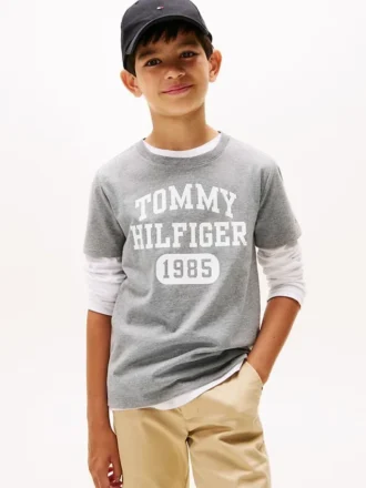 Maglietta con logo Varsity per bambini
