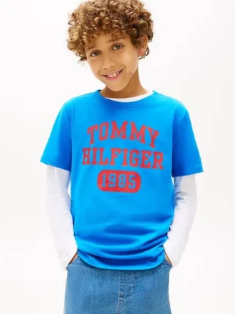 Maglietta con logo Varsity per bambini