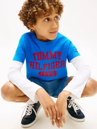 Maglietta con logo Varsity per bambini