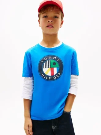 Maglietta da bambino con logo Sailing Circle
