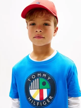 Maglietta da bambino con logo Sailing Circle