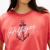 Maglietta Dolman con logo Hilfiger Anchor Maglietta Dolman con logo Hilfiger Anchor