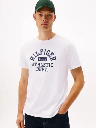 Maglietta Hilfiger 1985 con logo Athletic Maglietta Hilfiger 1985 con logo Athletic