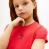 Maglietta per bambini con bandiera a stelle e strisce in strass Maglietta per bambini con bandiera a stelle e strisce in strass