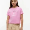 Maglietta per bambini con logo Tommy in strass Maglietta per bambini con logo Tommy in strass