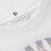 Maglietta per bambini con logo Tommy in strass