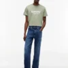 Maglietta slim fit con logo Tommy Jeans Maglietta slim fit con logo Tommy Jeans